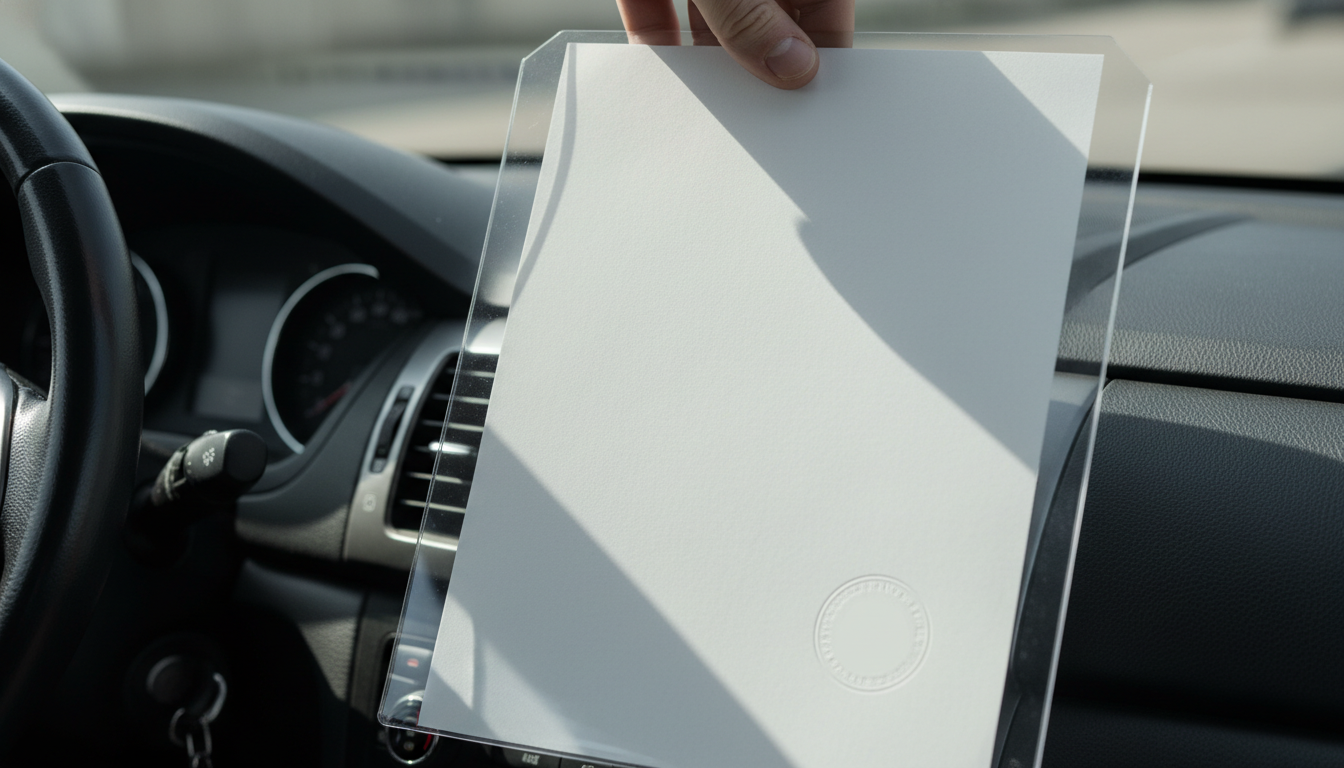 緊急輸送車両の通行許可証