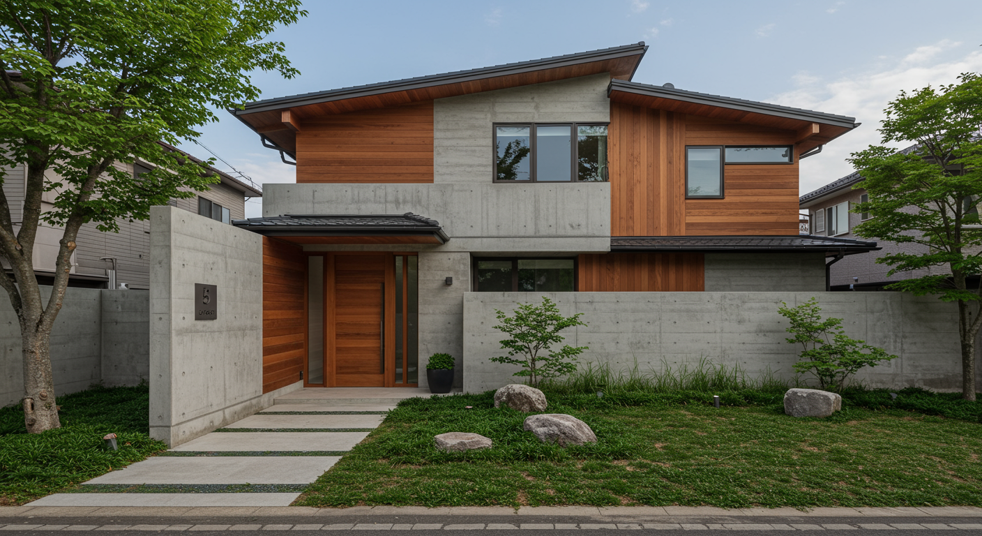 モダンでおしゃれな外構デザイン例