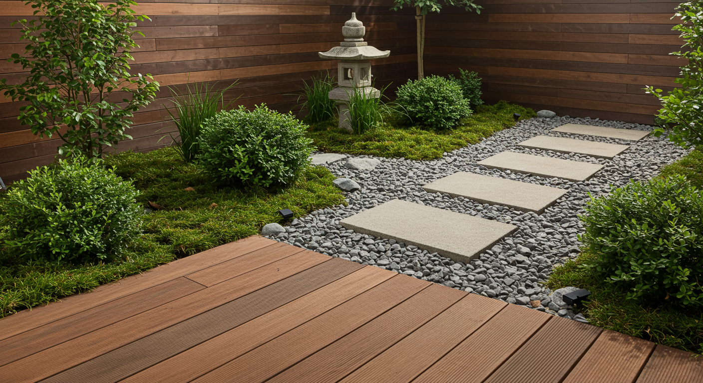 おしゃれな庭と外構デザインの実例