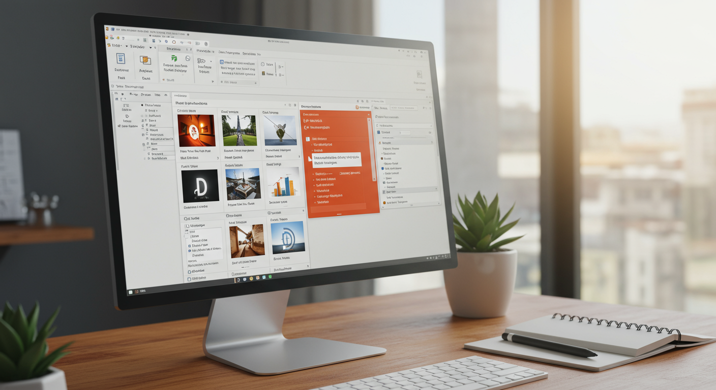 PowerPointスライドの翻訳とレイアウト調整