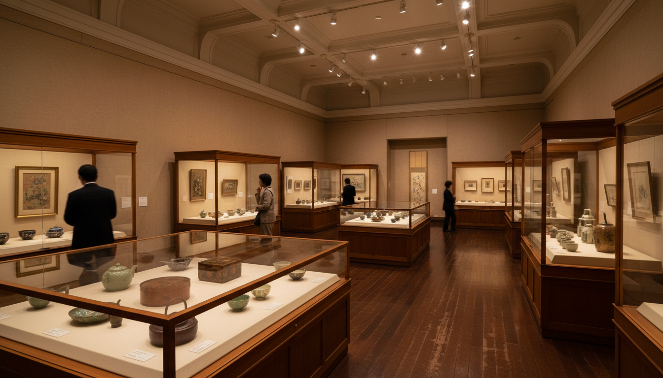 三井記念美術館の展示室