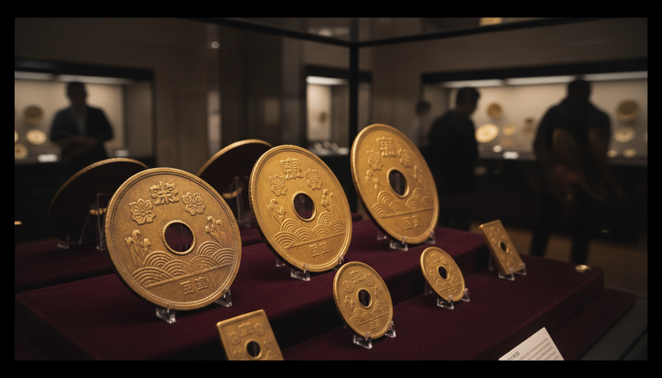 貨幣博物館の展示物