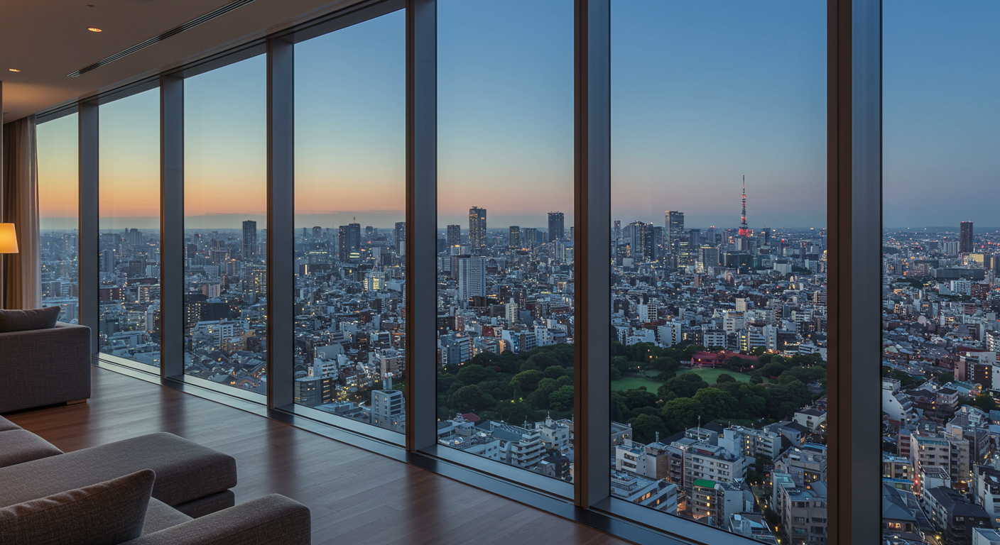 北青山からの眺望