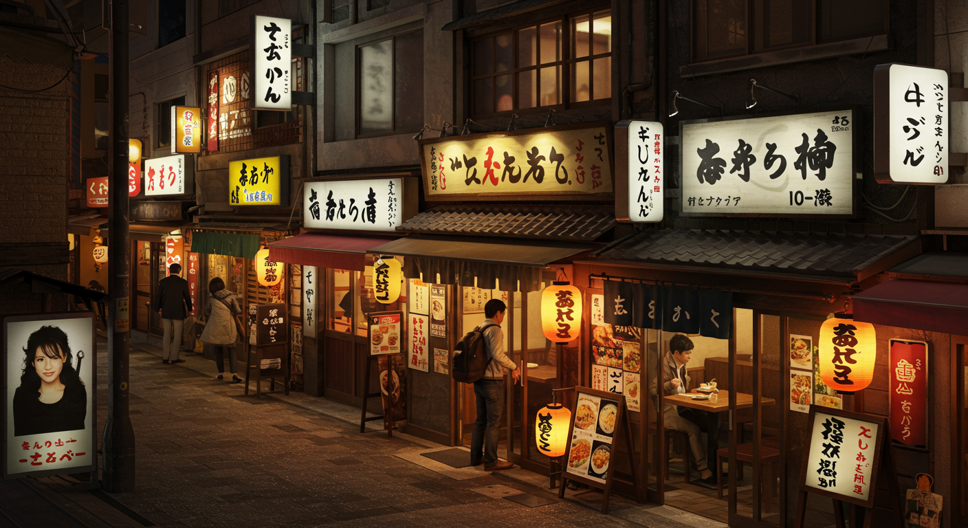 新橋の飲食店街