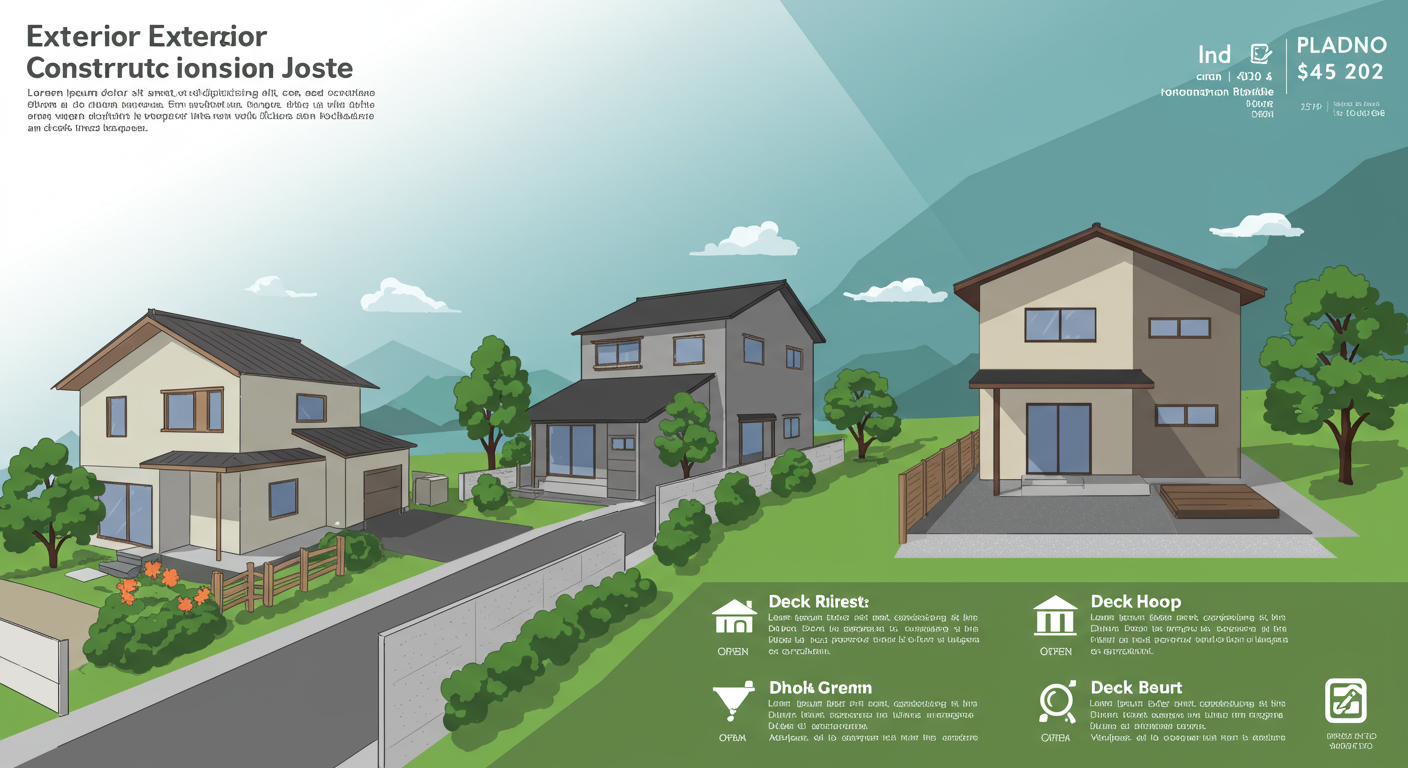 外構工事の予算計画と費用相場の図解