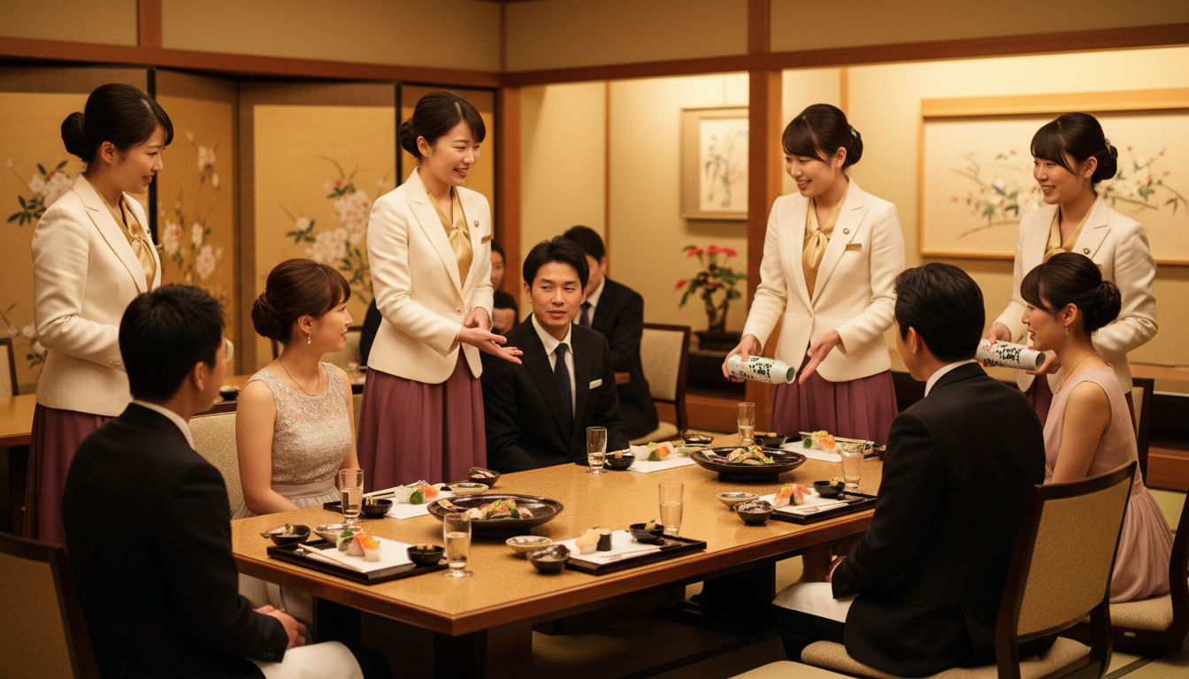 銀座 コンパニオン派遣 宴会サービス 接待