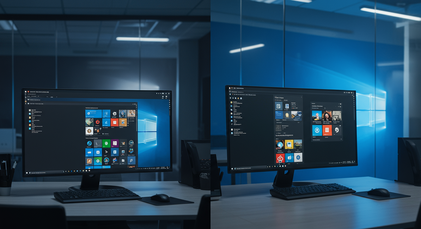 Windows 11 ProとEnterpriseの違いを比較した図
