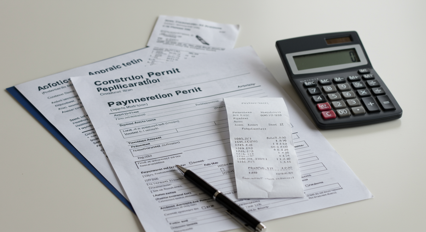 建設業許可申請手数料の書類と支払い方法
