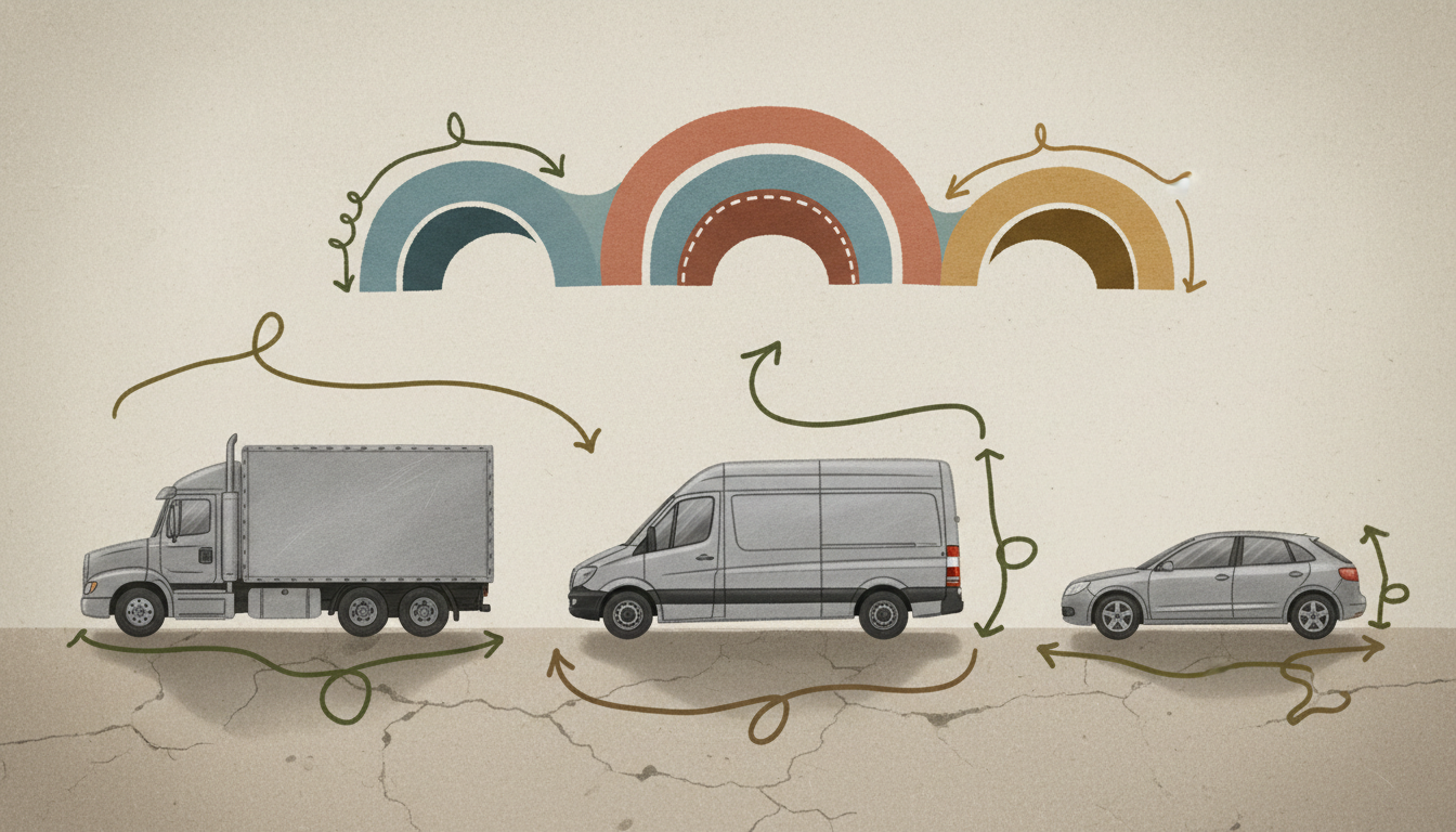 特殊車両の一般的制限値を示す図表