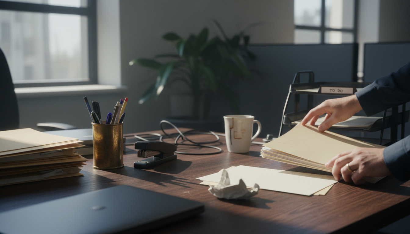 特殊車両通行許可証の更新手続きを行う様子