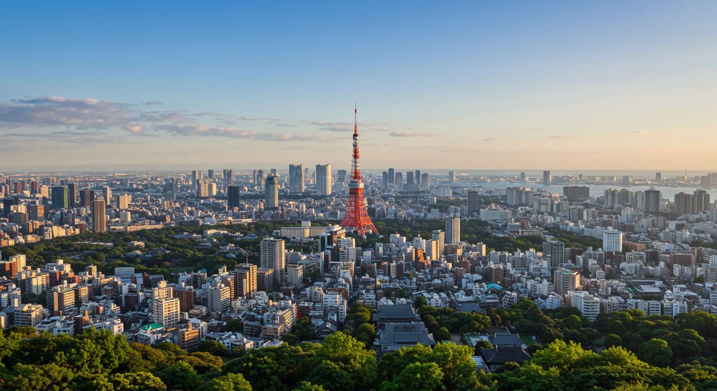 愛宕山から見える東京の絶景パノラマビュー