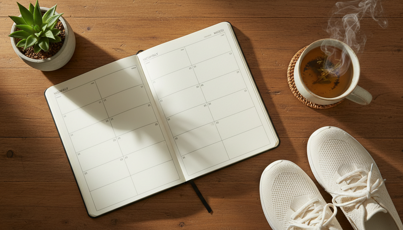 週間トレーニングスケジュール 休息日 運動継続 女性フィットネス