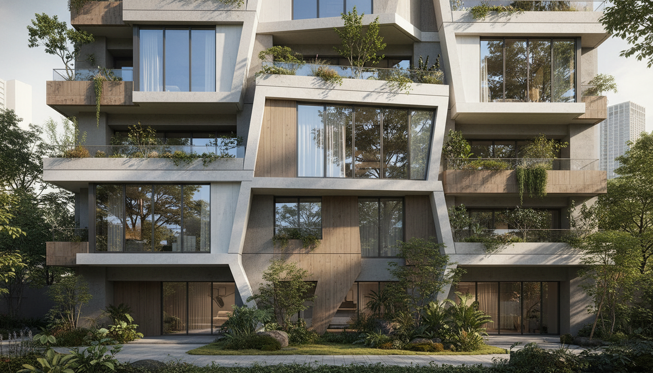 明石町の分譲賃貸マンション外観