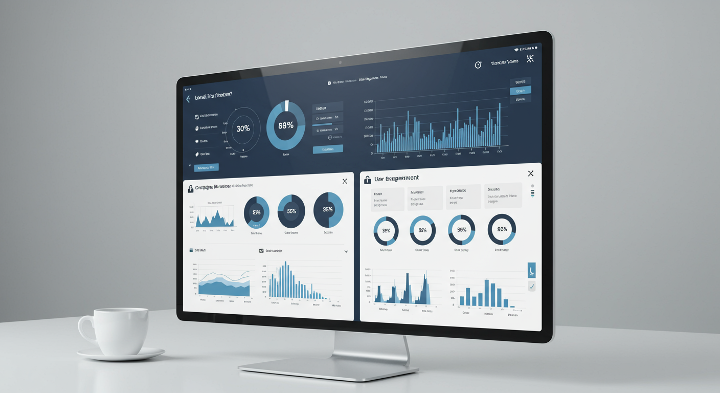 UTAGEのダッシュボード画面イメージ