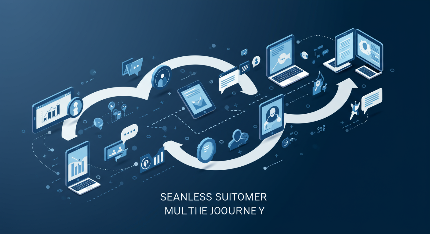 シームレスな顧客体験のイメージ図