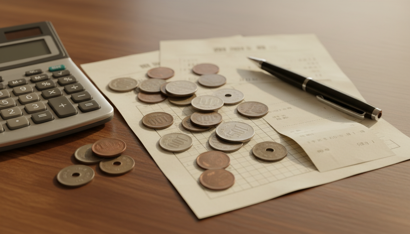 特殊車両通行許可の費用計算イメージ