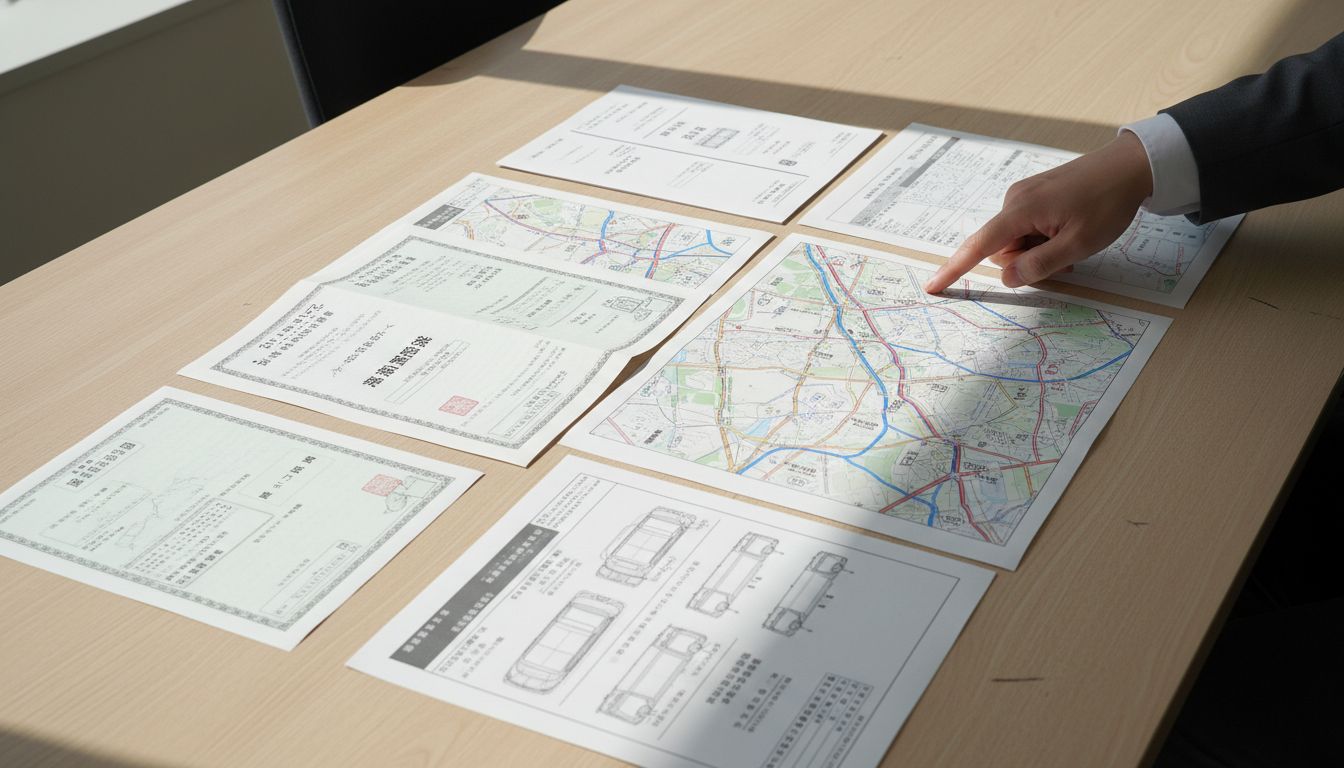 特殊車両通行許可申請書類一式