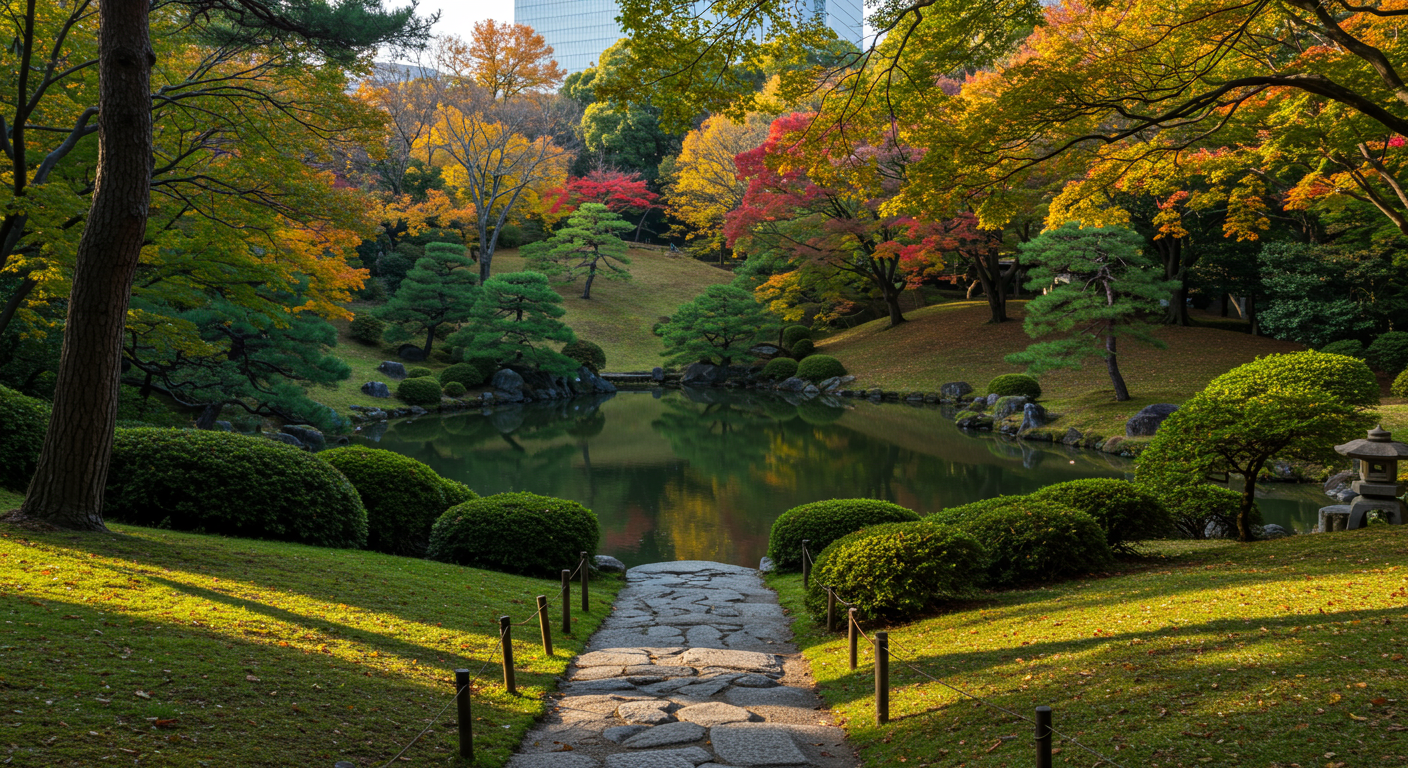 有栖川宮記念公園の風景