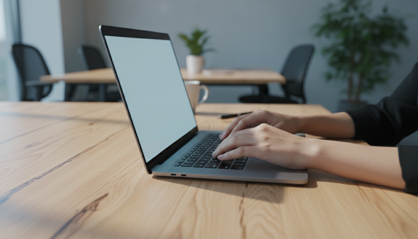 特殊車両通行許可のオンライン申請システムを操作するイメージ