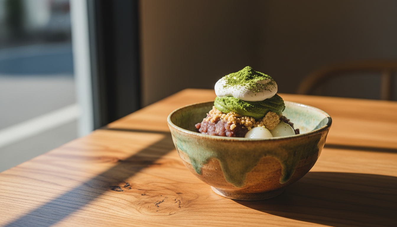 西荻窪のカフェで楽しむ和スイーツ