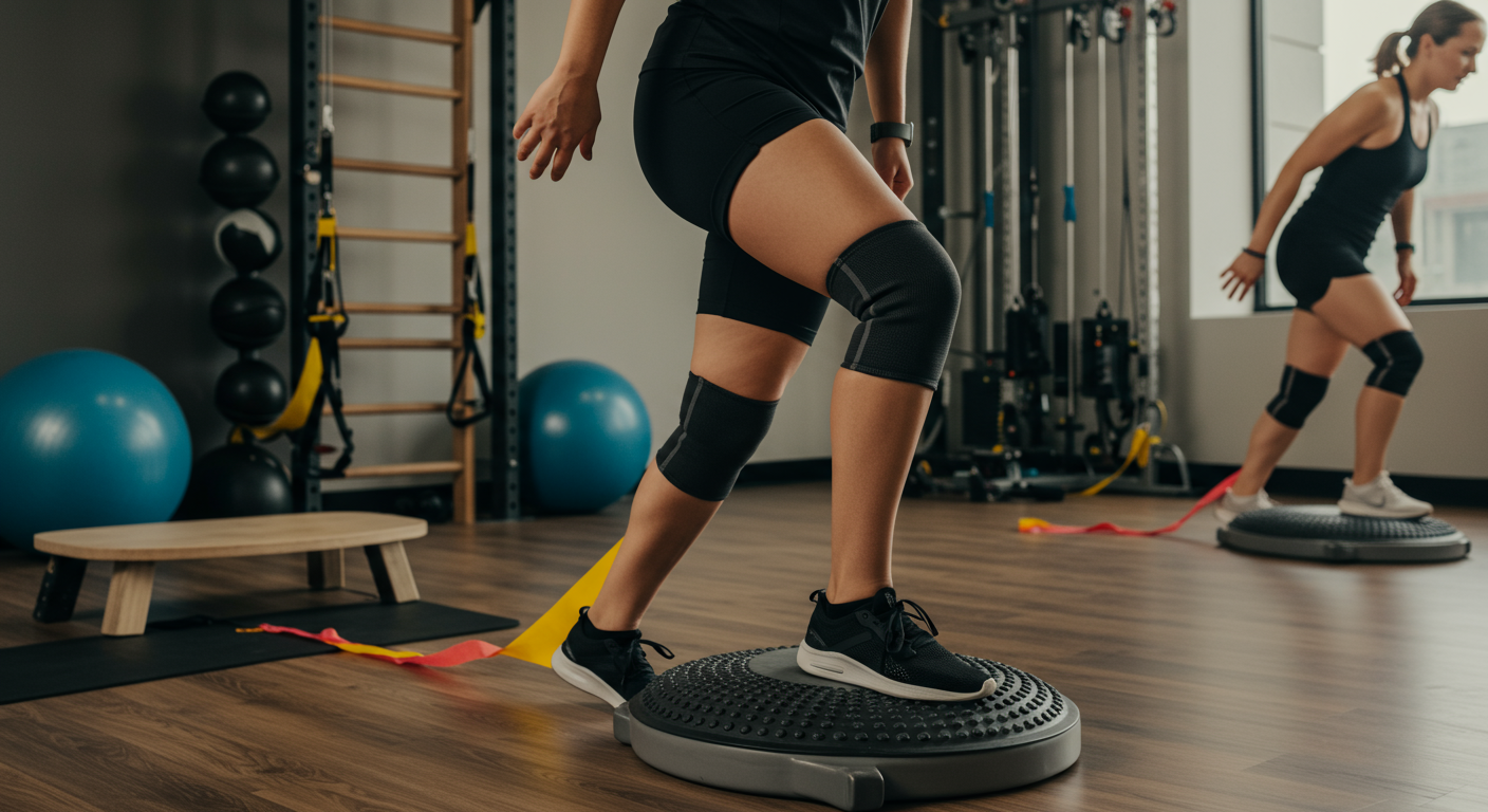 膝痛リハビリの機能回復期