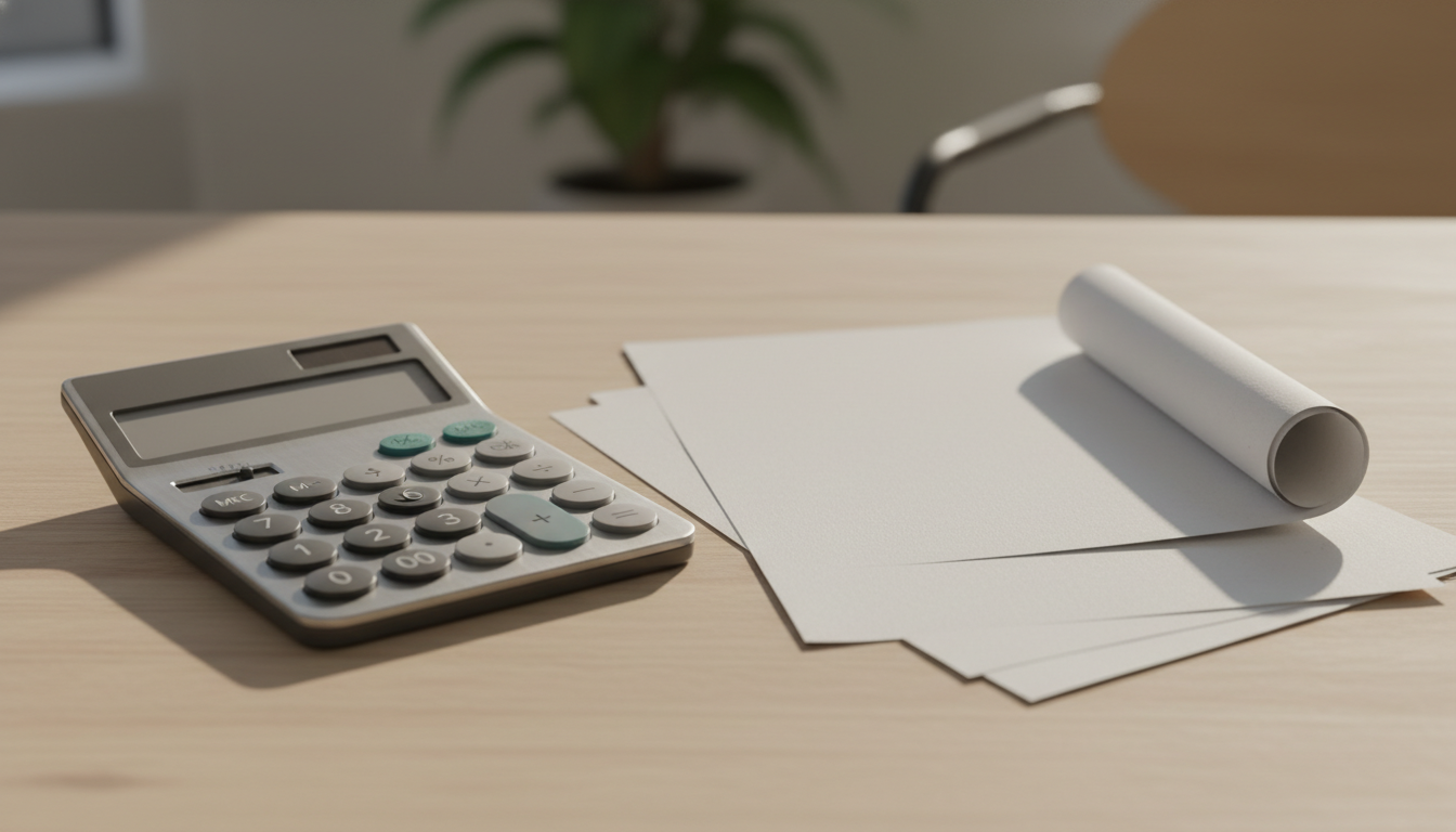 申請手数料の計算と収入証紙の準備